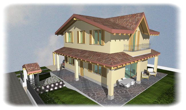 <b>Progettazione</b> di casa di civile abitazione.